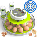 18 Poultry 60 Parrots Eggs Incubator AC/DC (fully automatic)