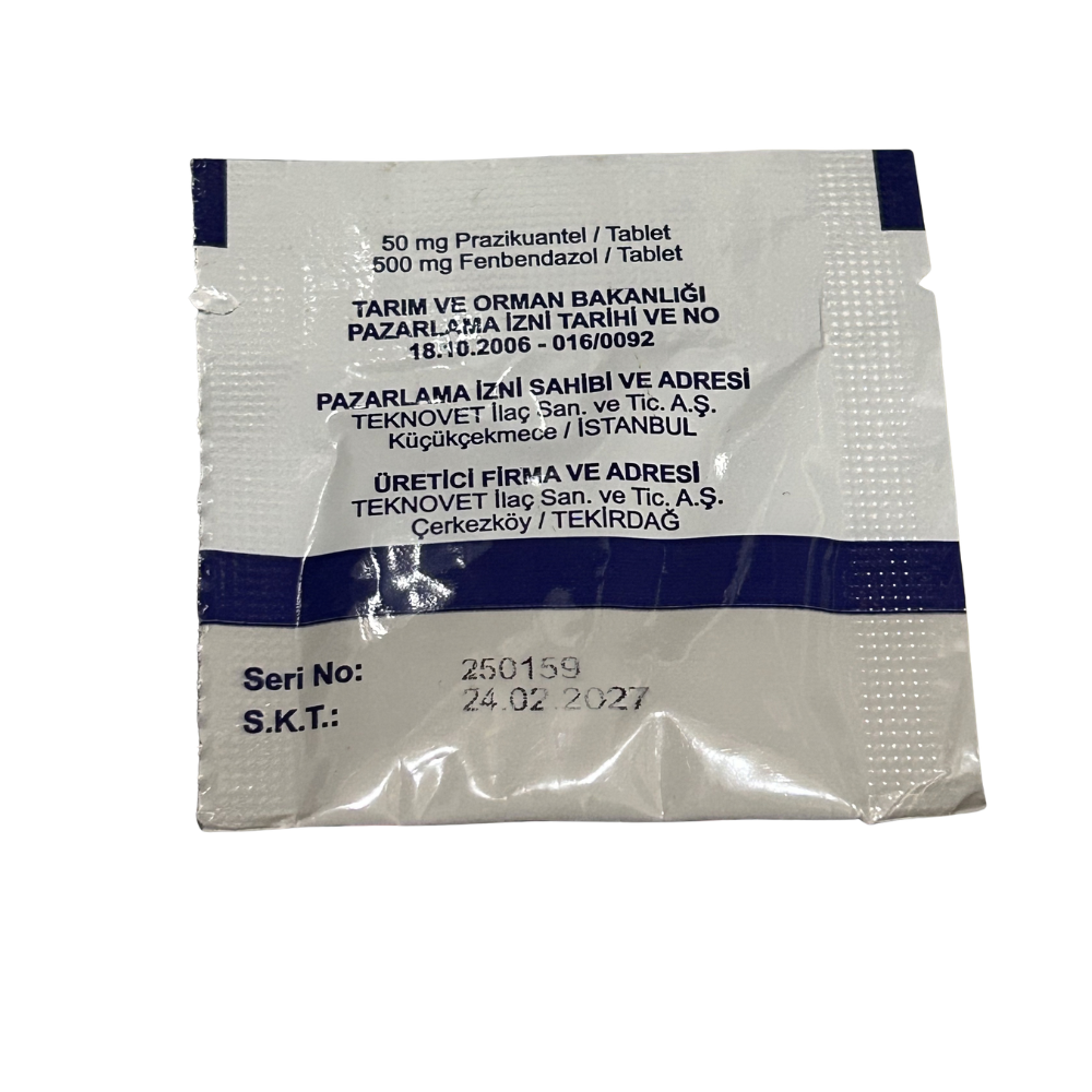 Tenizol Tablet (پیٹ کے کیڑے ختم کرنے کی دوا)