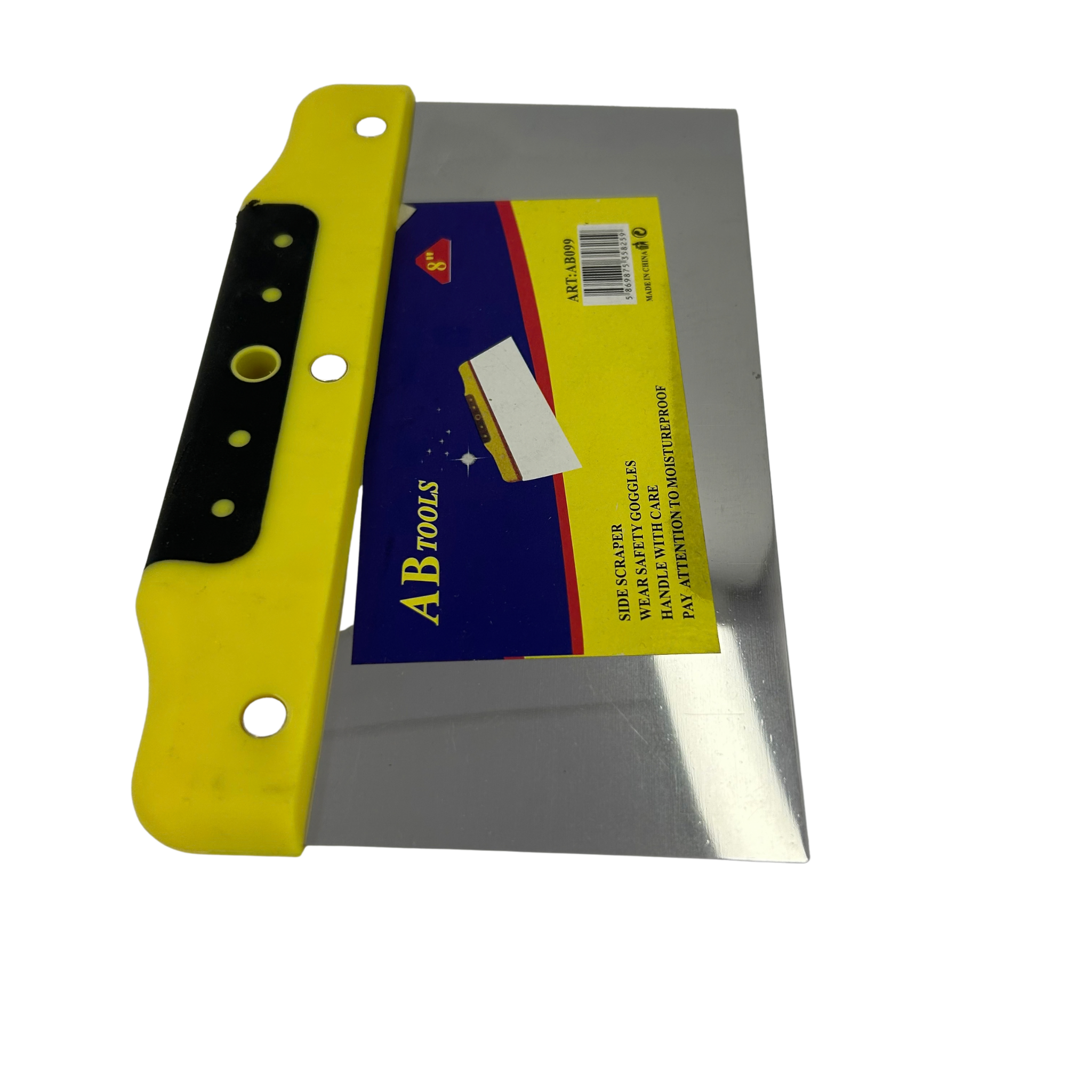 Scrapper With Plastic Handle