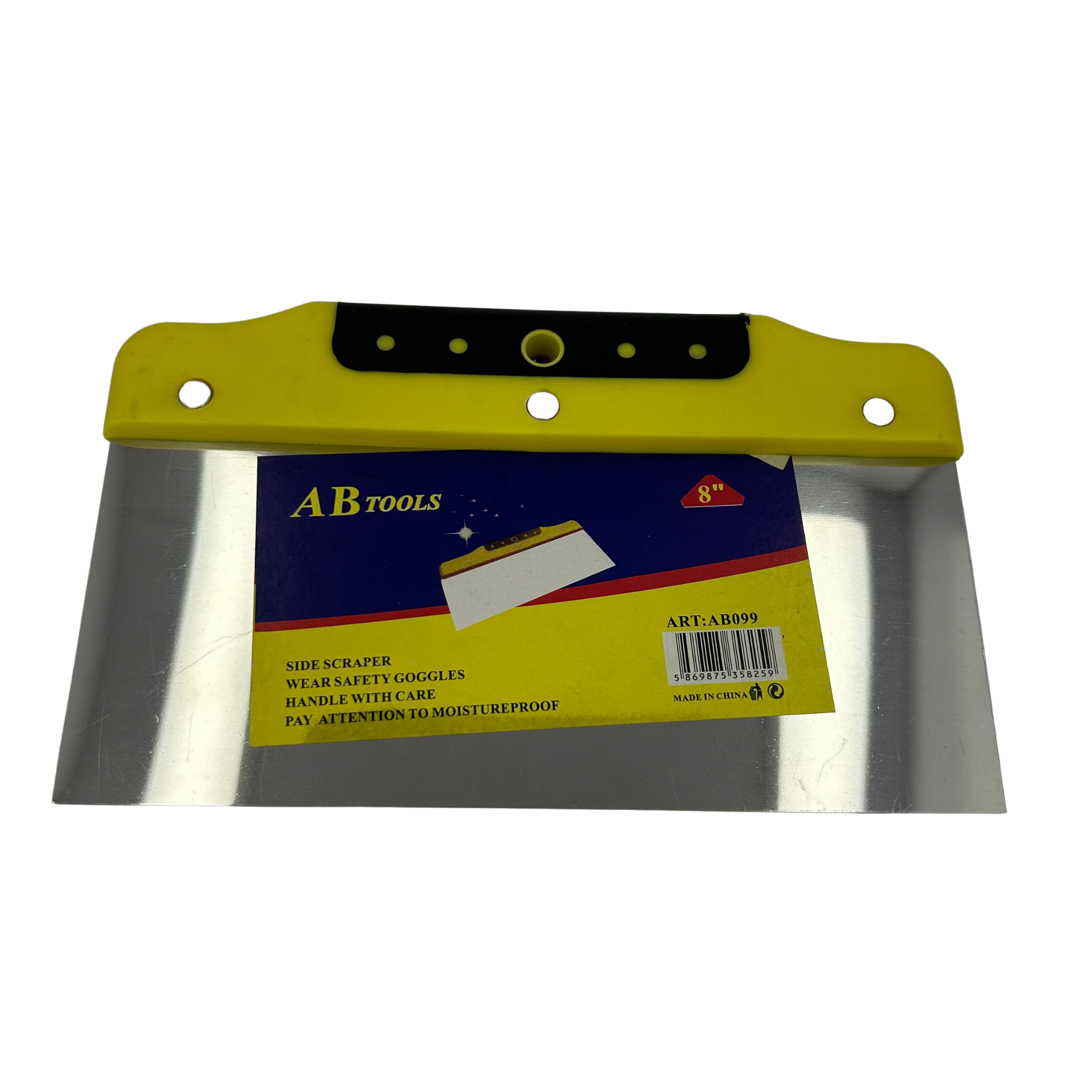 Scrapper With Plastic Handle