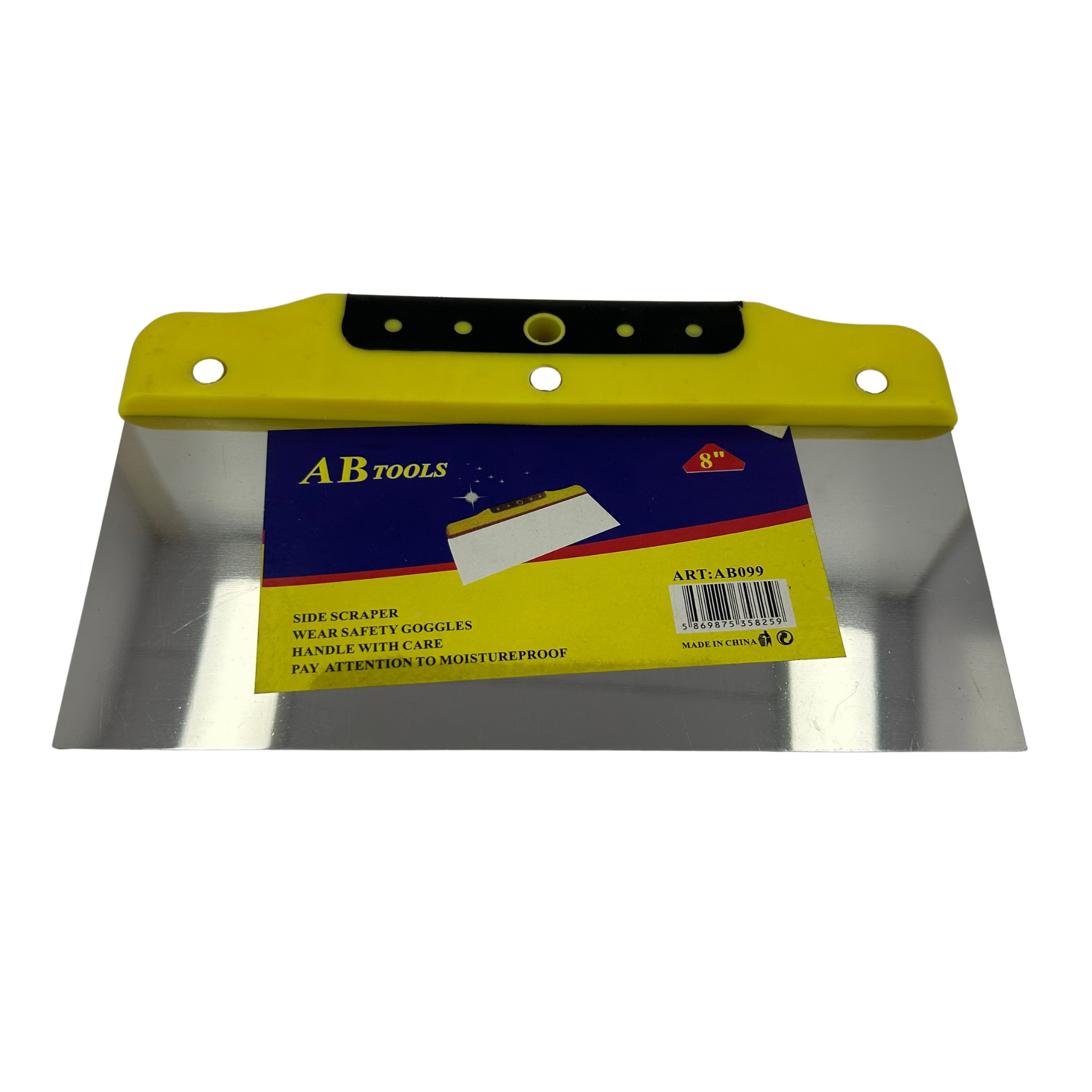 Scrapper With Plastic Handle