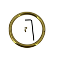 Brass Bull Nose Rings