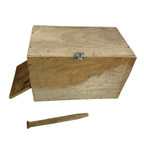 Wooden Breeding Box For Small Birds