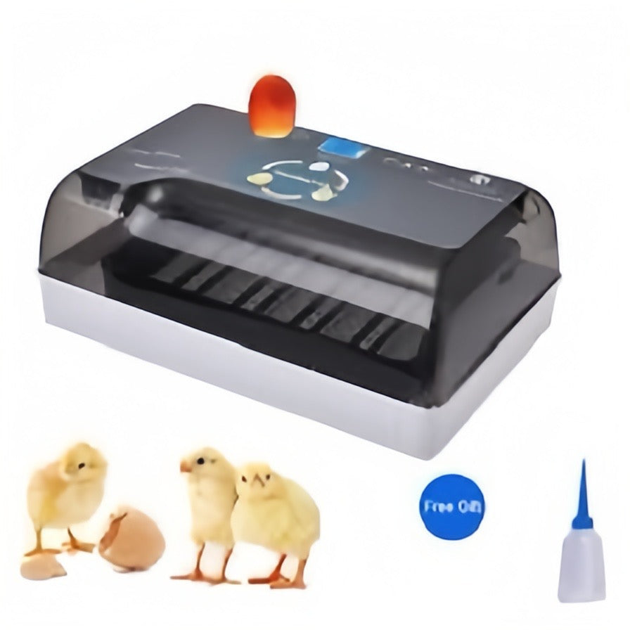 35 Small Birds/12 poultry Eggs HHD Incubator AC/DC (fully Automatic)