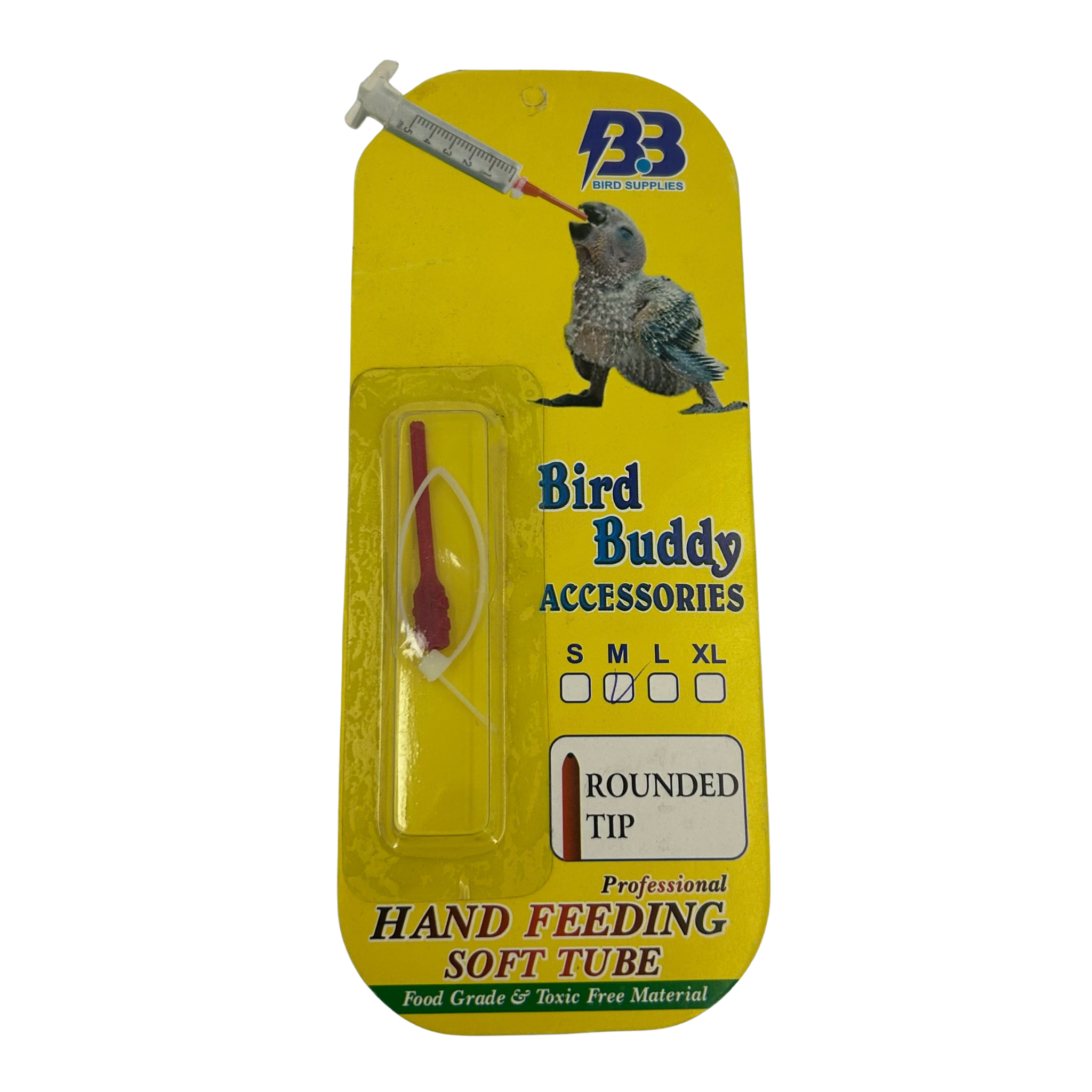 Red Soft Feeding Tube