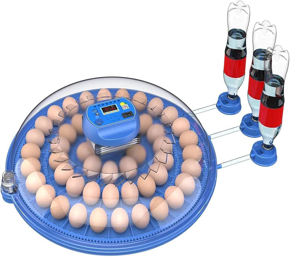 Fully Automatic 52 Poultry &amp; 252 Bird Eggs Incubator Hatcher