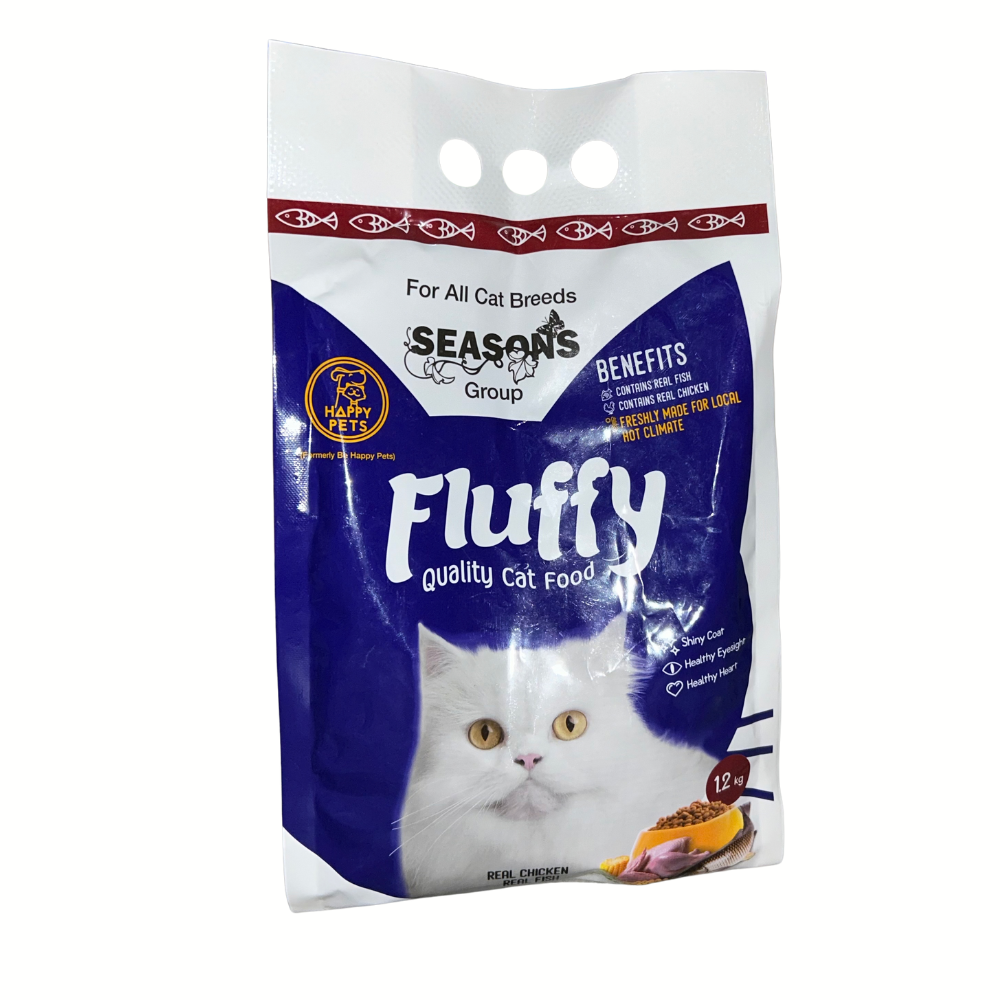 Fluffy Cat Food