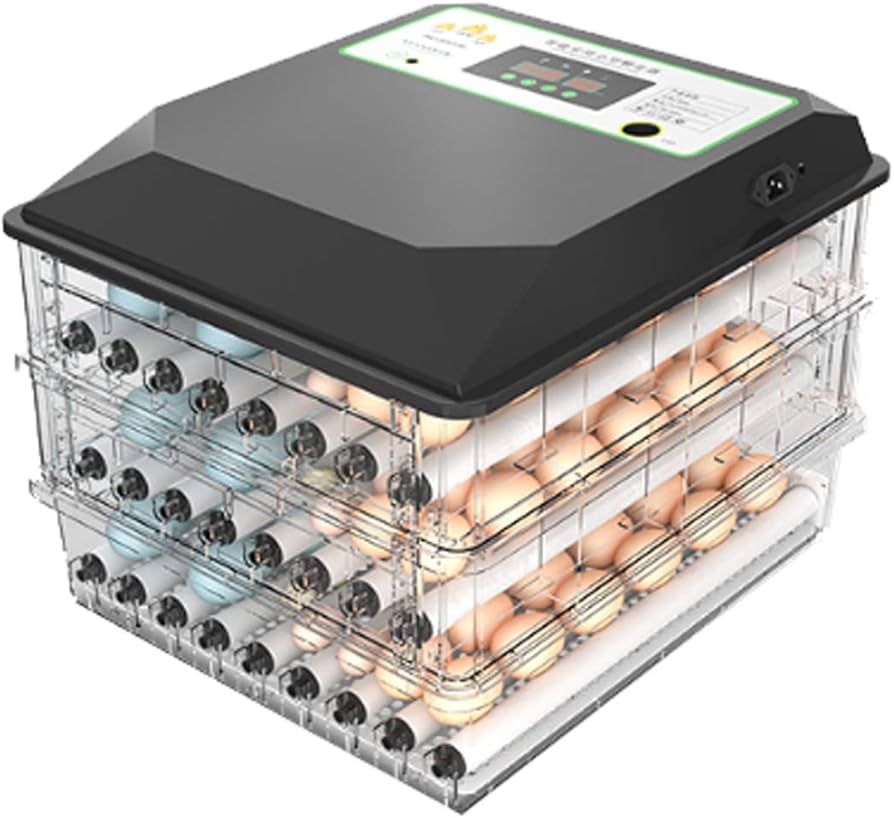 Imported 64/130/192 Eggs Incubator Fully Automatic AC/DC