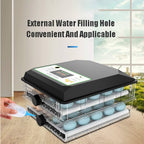 Imported 64/130/192 Eggs Incubator Fully Automatic AC/DC