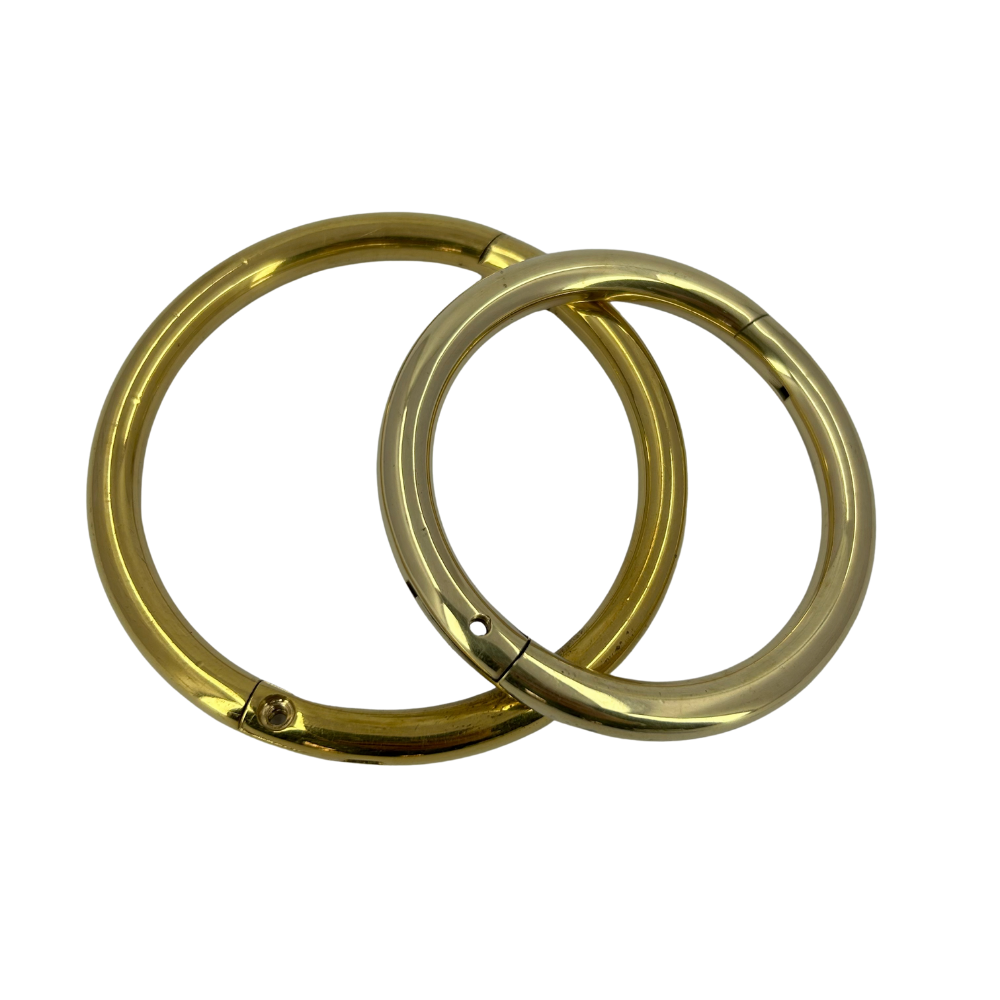 Brass Bull Nose Rings