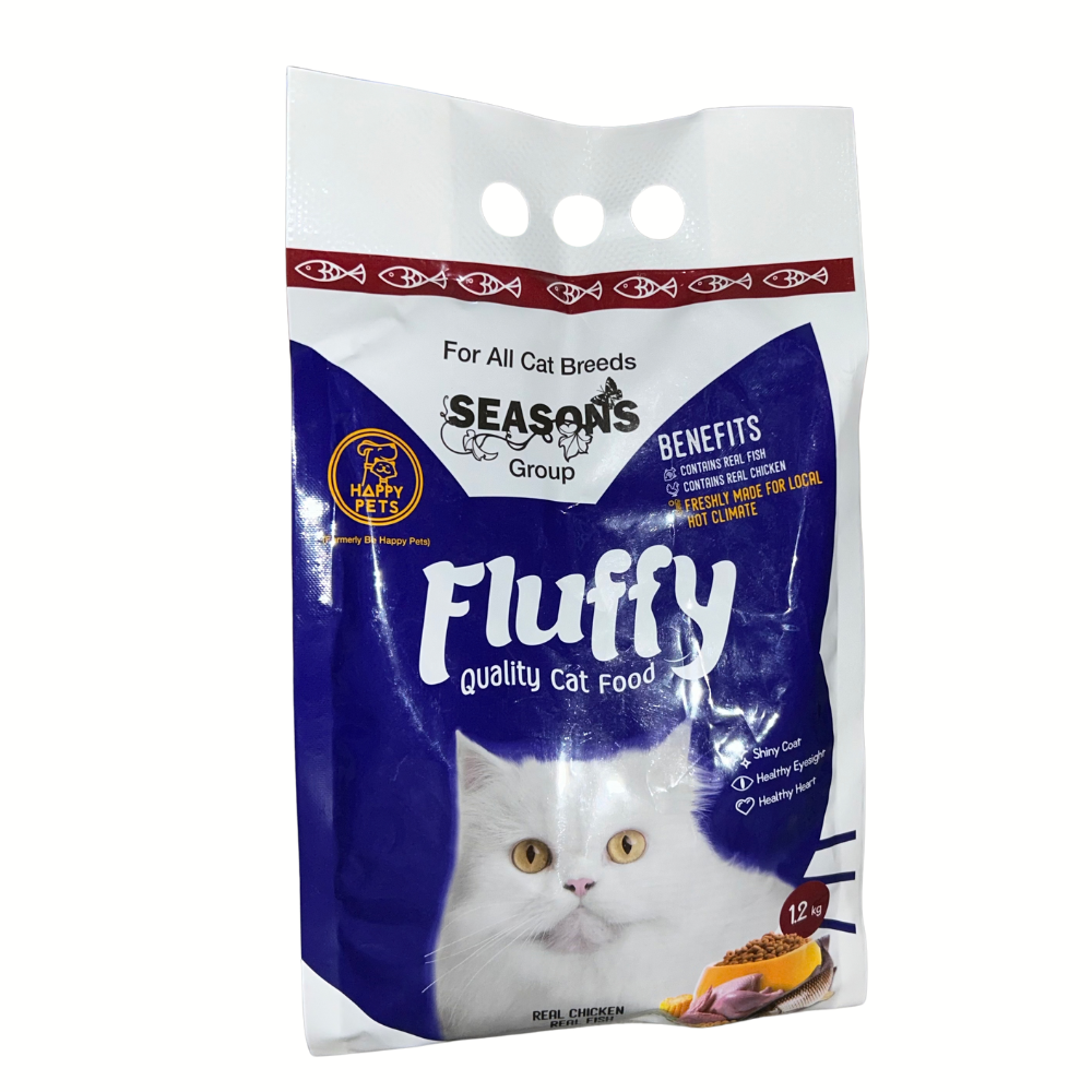 Fluffy Cat Food