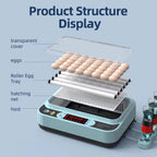 Fully Automatic Poultry Egg Incubator – 36 &amp; 64 Eggs Capacity