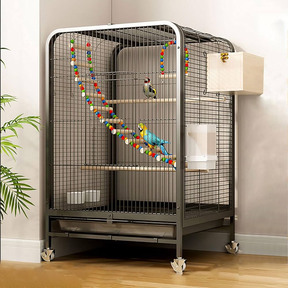 Customised Iron Cages with Accessories &amp; Toys for Birds, Livestock &amp; Pets