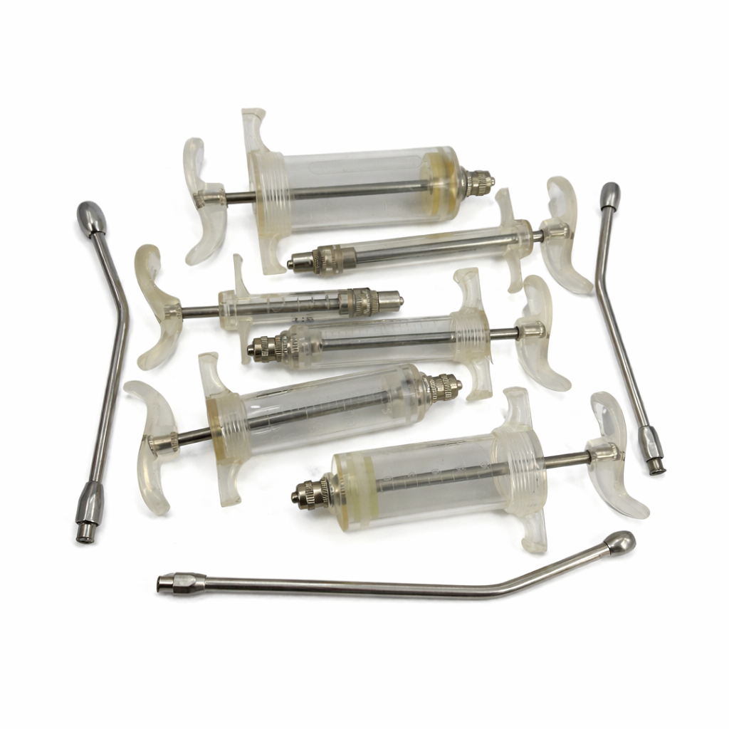 Drencher Nozzle With TPX Syringe