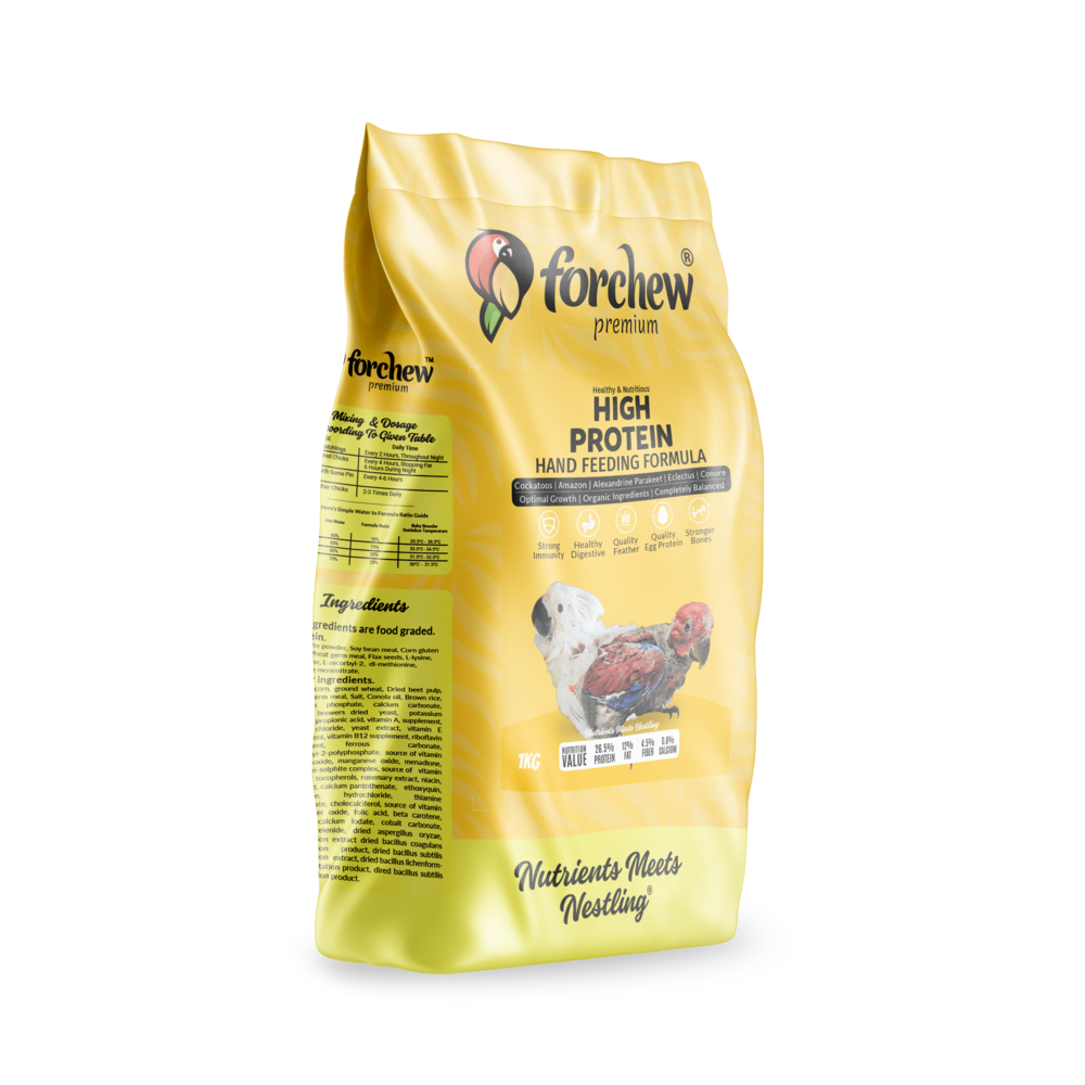 Forchew High Protein – Hand Feeding Formula for Birds