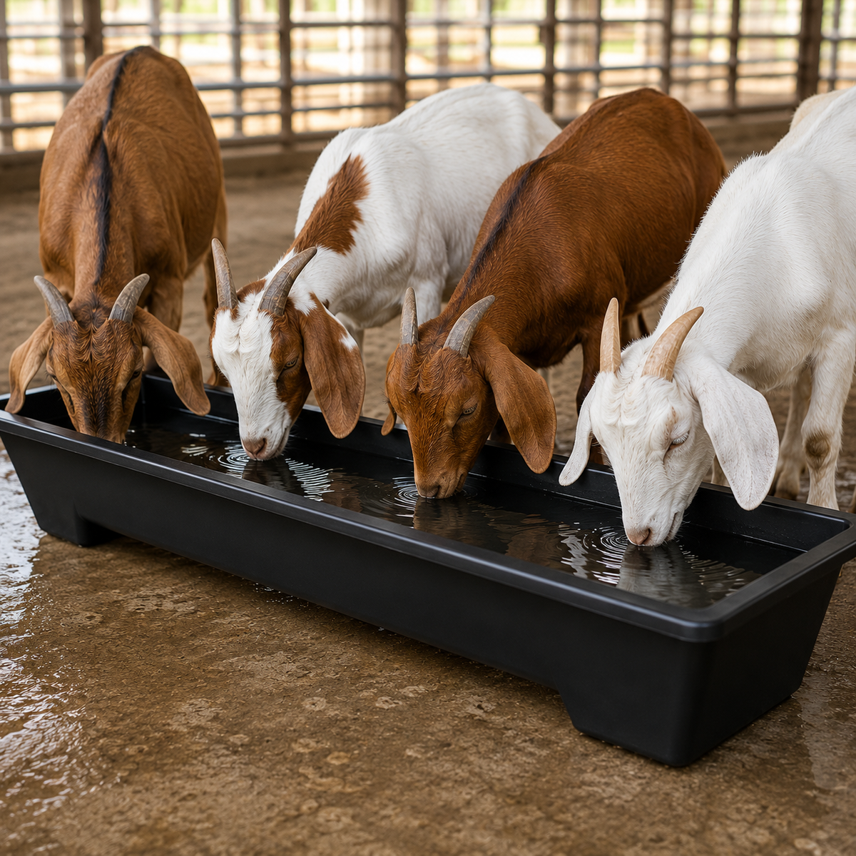 Plastic Goat Bucket