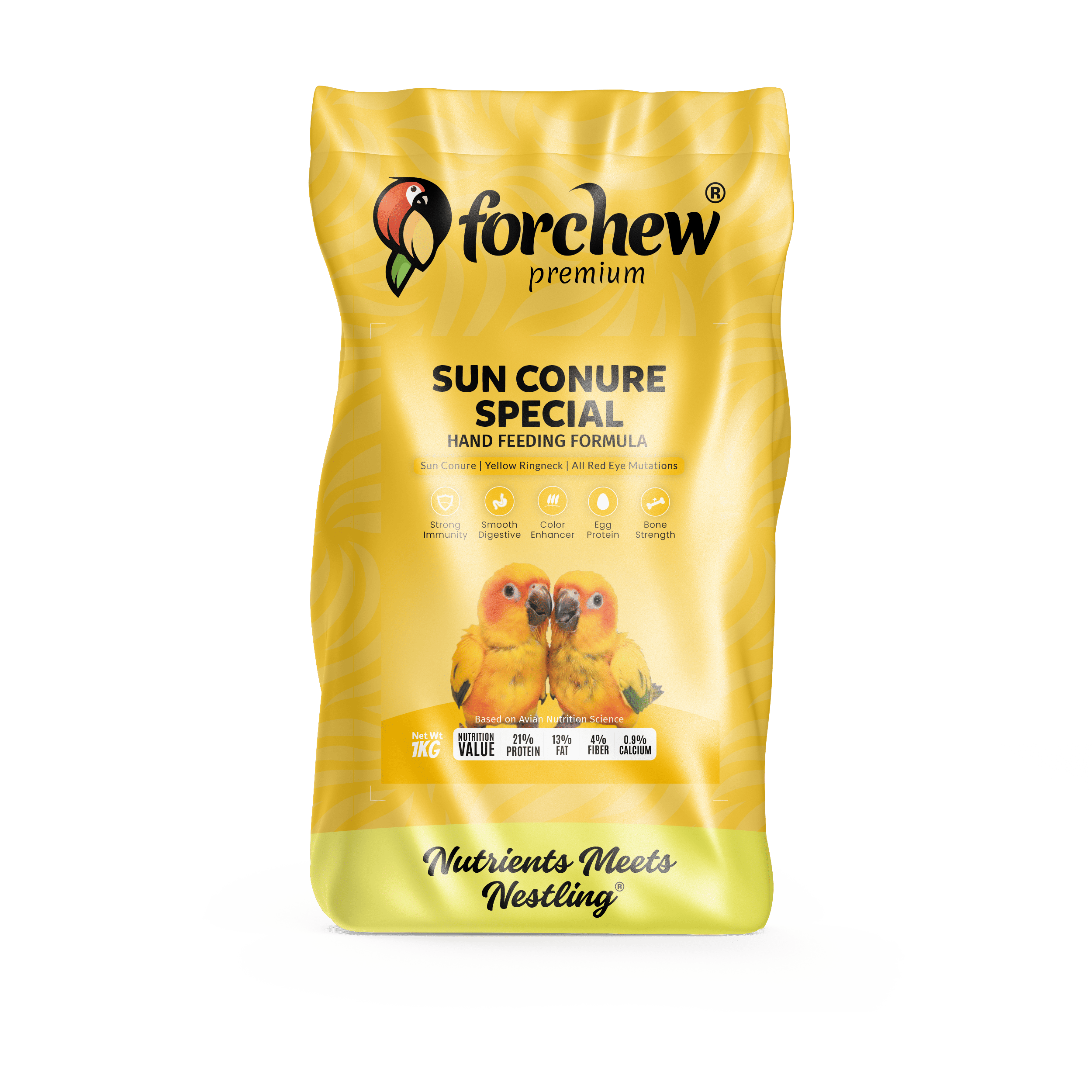 Forchew Sun Conure Special – Hand Feeding Formula