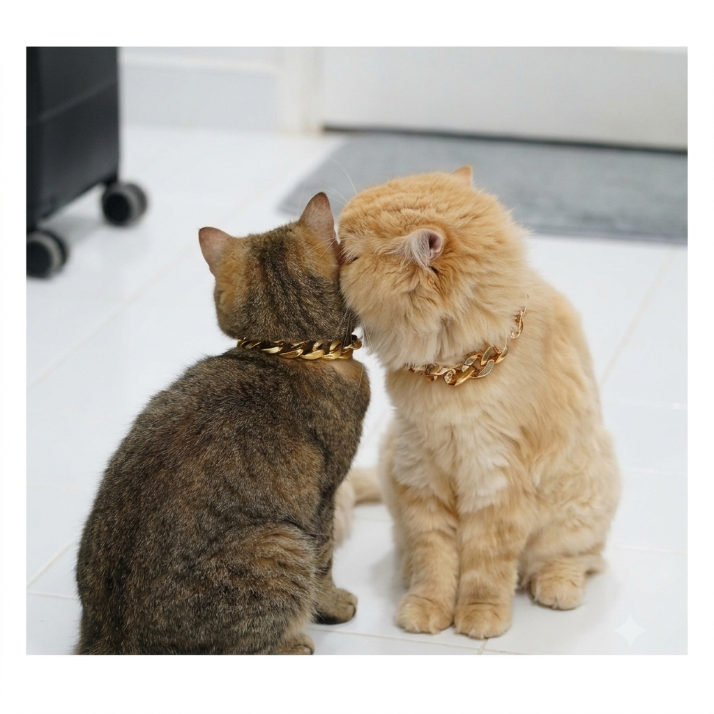 Premium Gold Chain Pet Collar