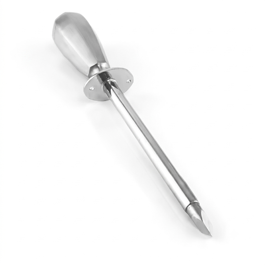 Premium Stainless Steel Trocar and Cannula for Cattle | Veterinary Emergency Tool