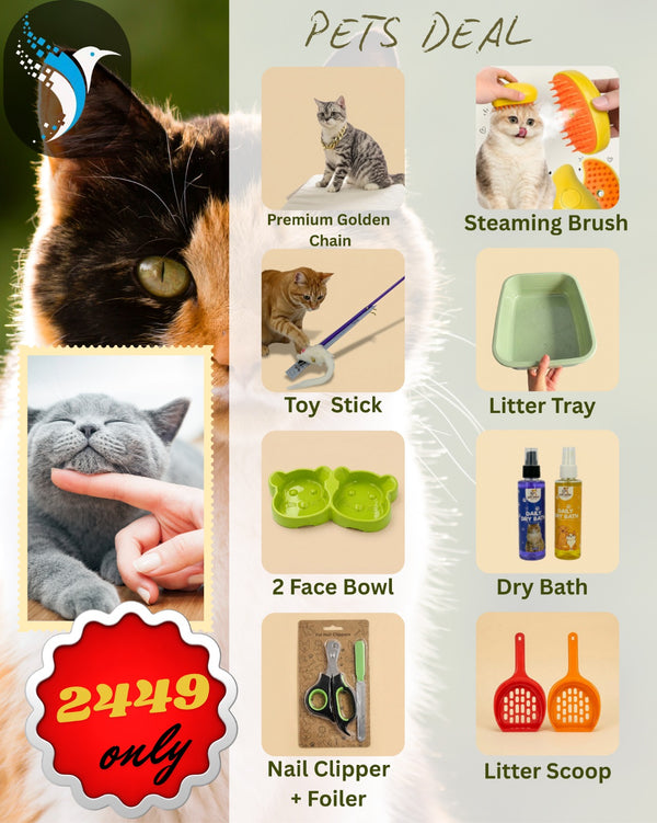 Ultimate 8-in-1 Cat Care Mega Deal