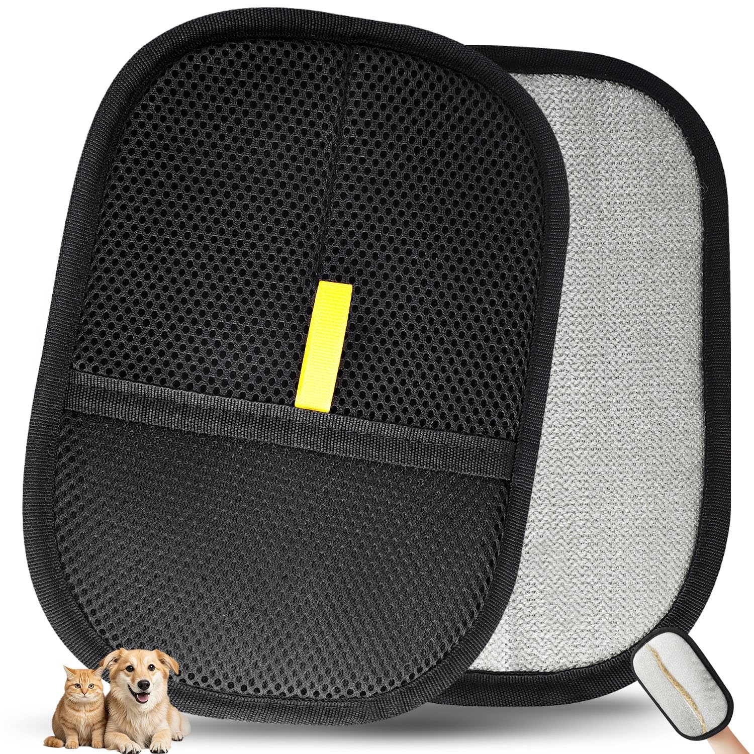 Reusable Pet Hair & Lint Removal Mitt Glove