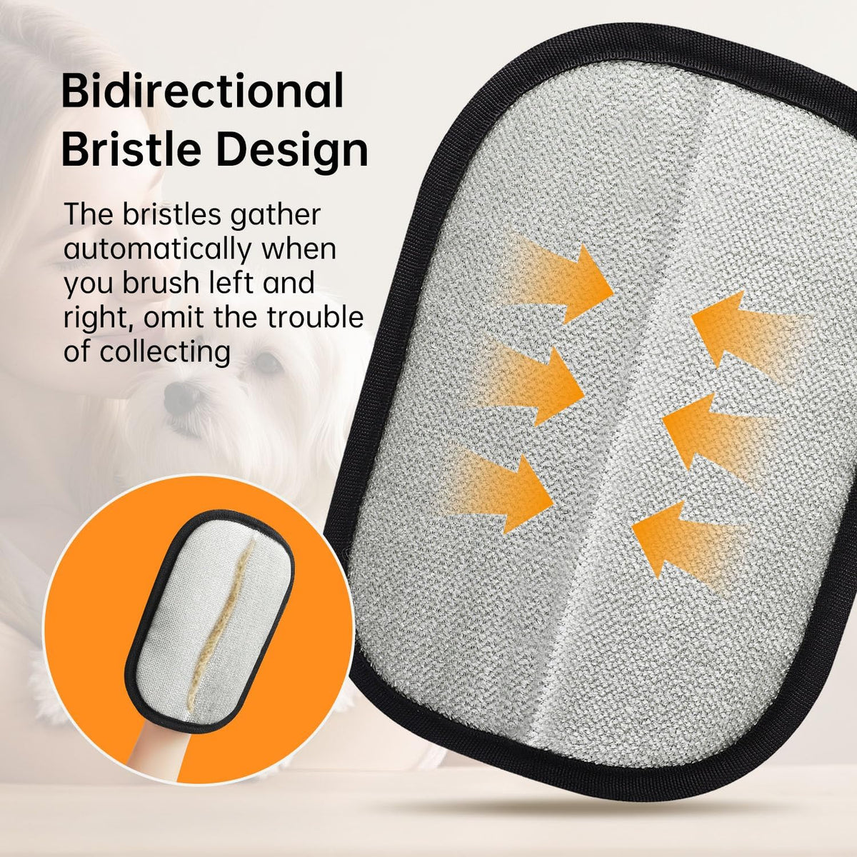Reusable Pet Hair & Lint Removal Mitt Glove