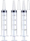 syringe with white simple feeding pipe