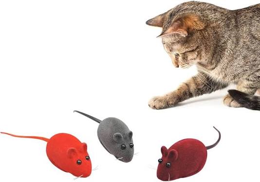 Vocal Mouse Cat Toy (Pack of 3 PCs)