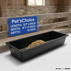 Imported Heavy-Duty Non-Breakable Plastic Livestock Feeding Bucket