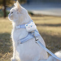 Cute Plush Bear Cat Harness & Leash Set