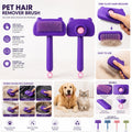 One-Click Self-Cleaning Pet Hair Remover Brush