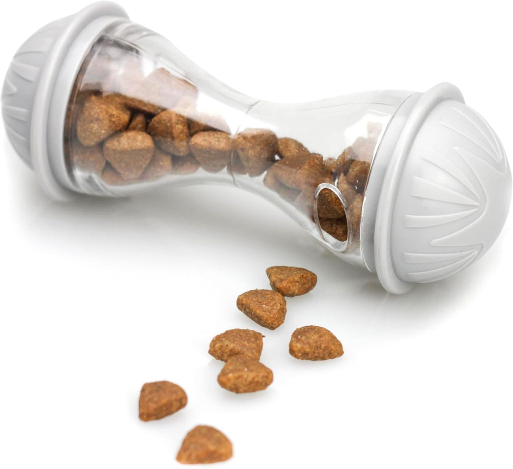 Bone Shape Cat Treat Dispenser Toy