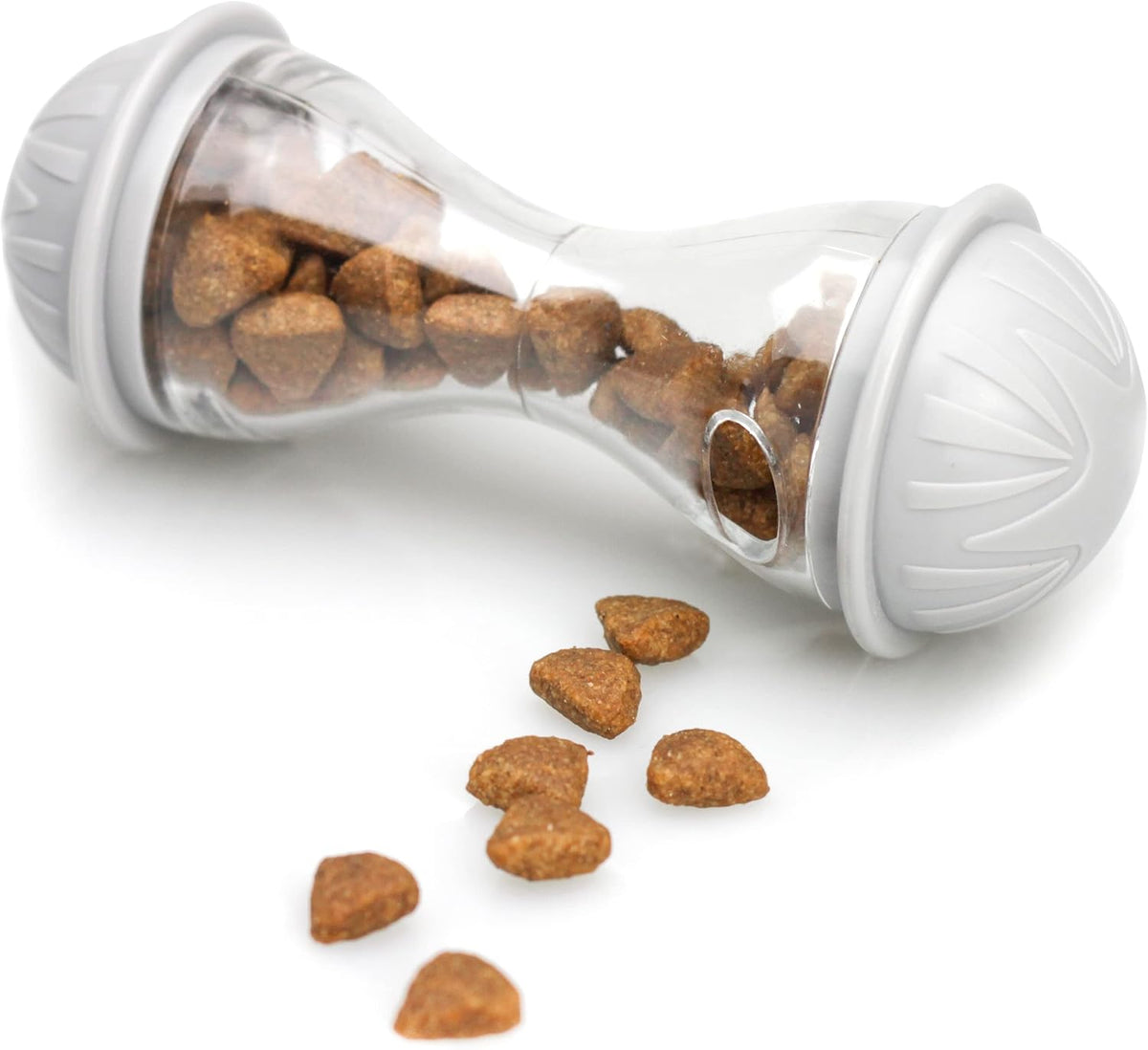 Bone Shape Cat Treat Dispenser Toy