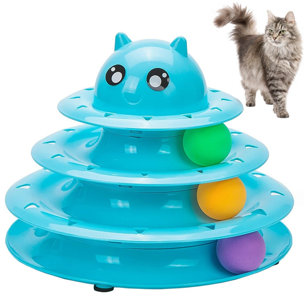 Fun Interactive Cat Roller Toy