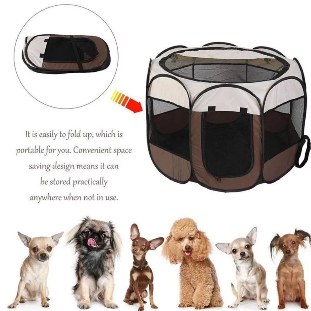 Portable Foldable Pet Kennel Playpen