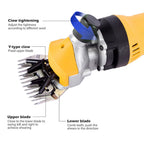 Heavy-Duty Sheep & Goat Shearing\ Trimming  Machine